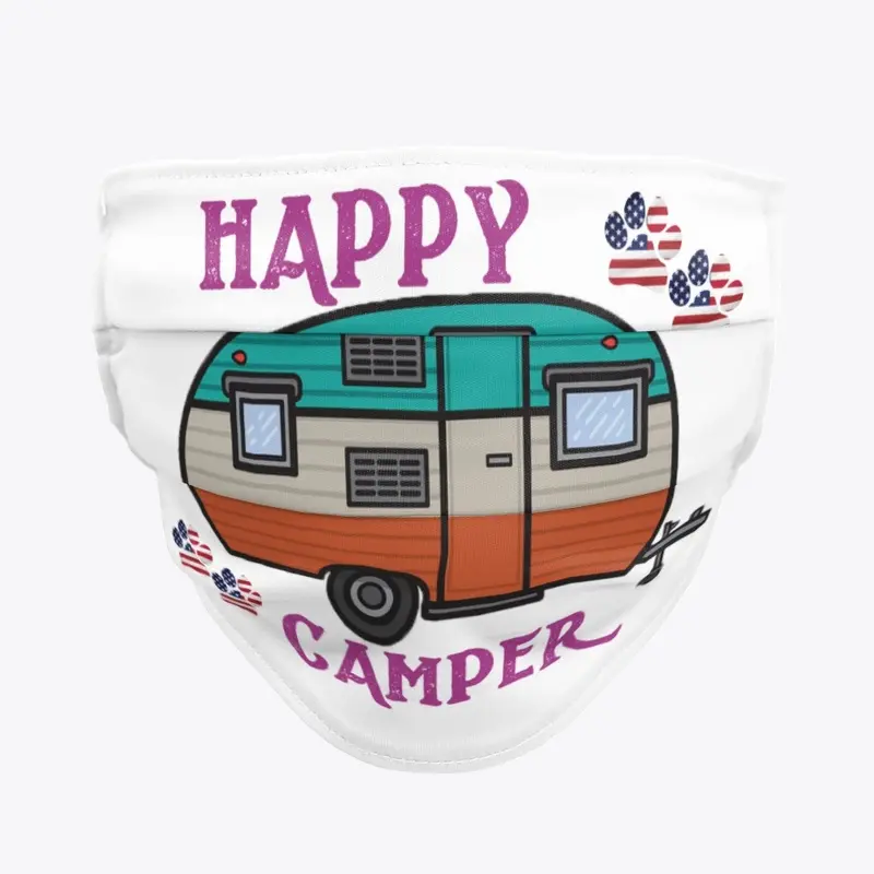 Happy Camper Mask!!